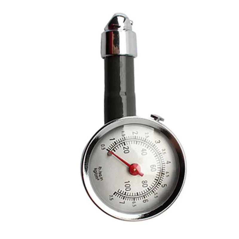 Tire Pressure Metal Car Gauge AUTO Air Pressure Meter Tester Diagnostic Tool for Jeep Bmw Fiat VW Ford Audi Honda Toyota thumbnail 2