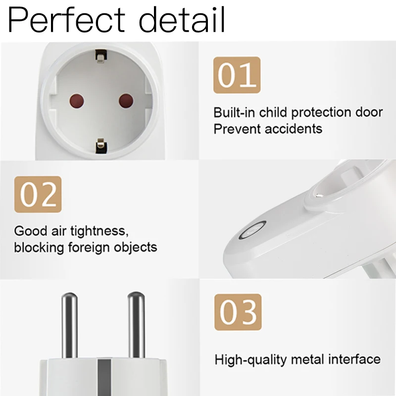 Wireless Remote Control Socket AC 220V 15A 433MHz Universal EU UK Wall Programmable Electrical Plug Outlet For Smart Home LED thumbnail 4