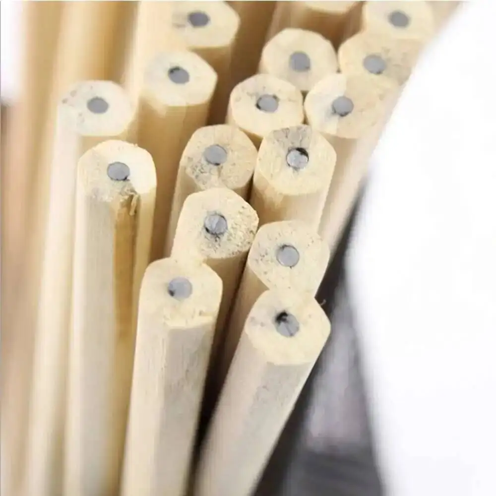 1 Pcs Clearance HB Wood Drawing Pencils Sketching Black Core Crude Wood Nontoxic Pencil School Stationery Office Supplies thumbnail 2