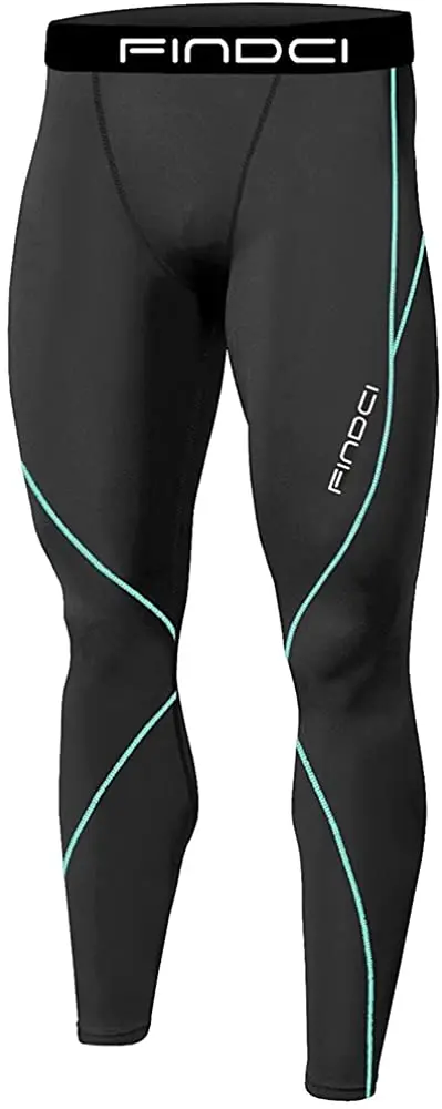Findci Men's Sports Running Set Compression Shirt + Pants Skin-Tight Long Sleeves Quick Dry Fitness Tracksuit Gym Yoga Suits thumbnail 4