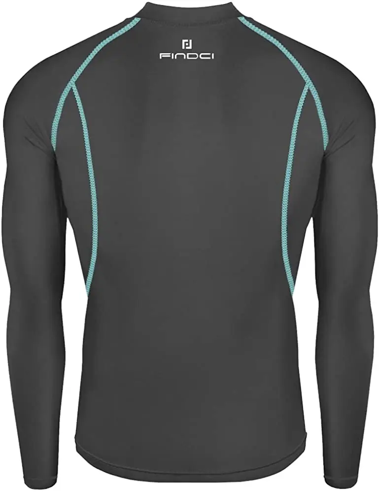Findci Men's Sports Running Set Compression Shirt + Pants Skin-Tight Long Sleeves Quick Dry Fitness Tracksuit Gym Yoga Suits thumbnail 3