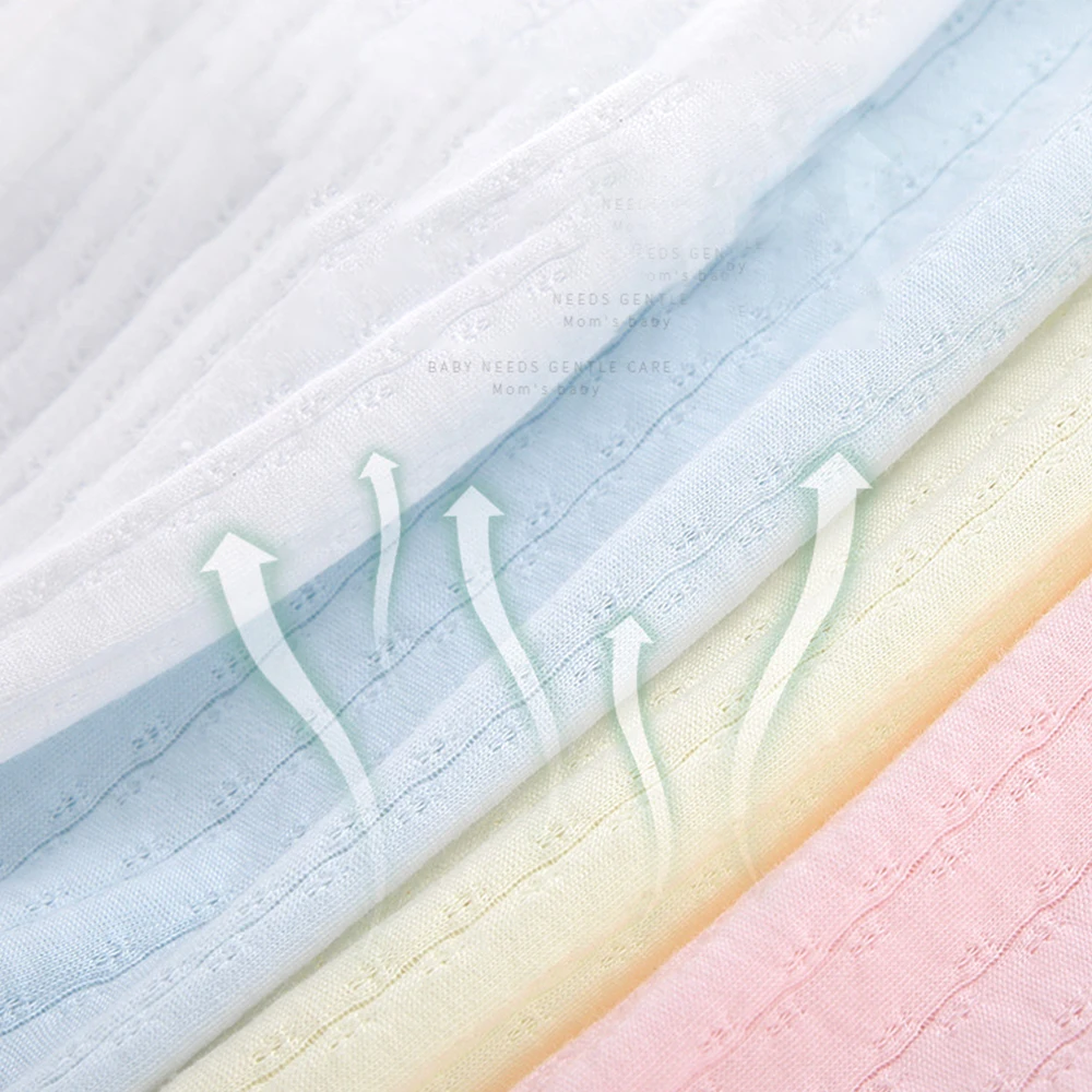 Baby Thin Summer Jumpsuit Clothes Short Sleeve Romper Boy Newborn Solid Girl Sleep Gown Infant Organic Cotton Rompers thumbnail 3