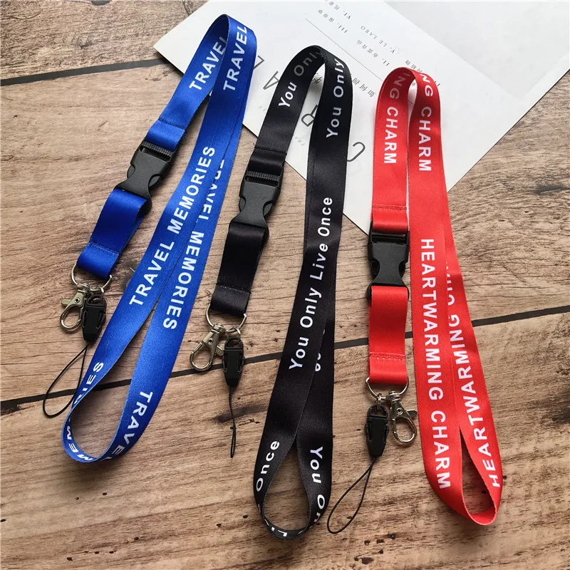 Keychain Straps Rope Mobile Phone charm Neck Strap Lanyard for ID Card keycord DIY Lanyard Hang Rope New pattern thumbnail 3