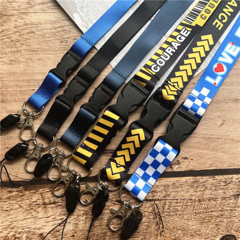 Keychain Straps Rope Mobile Phone charm Neck Strap Lanyard for ID Card keycord DIY Lanyard Hang Rope New pattern thumbnail 5