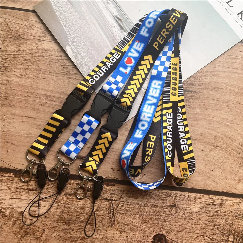 Keychain Straps Rope Mobile Phone charm Neck Strap Lanyard for ID Card keycord DIY Lanyard Hang Rope New pattern thumbnail 2
