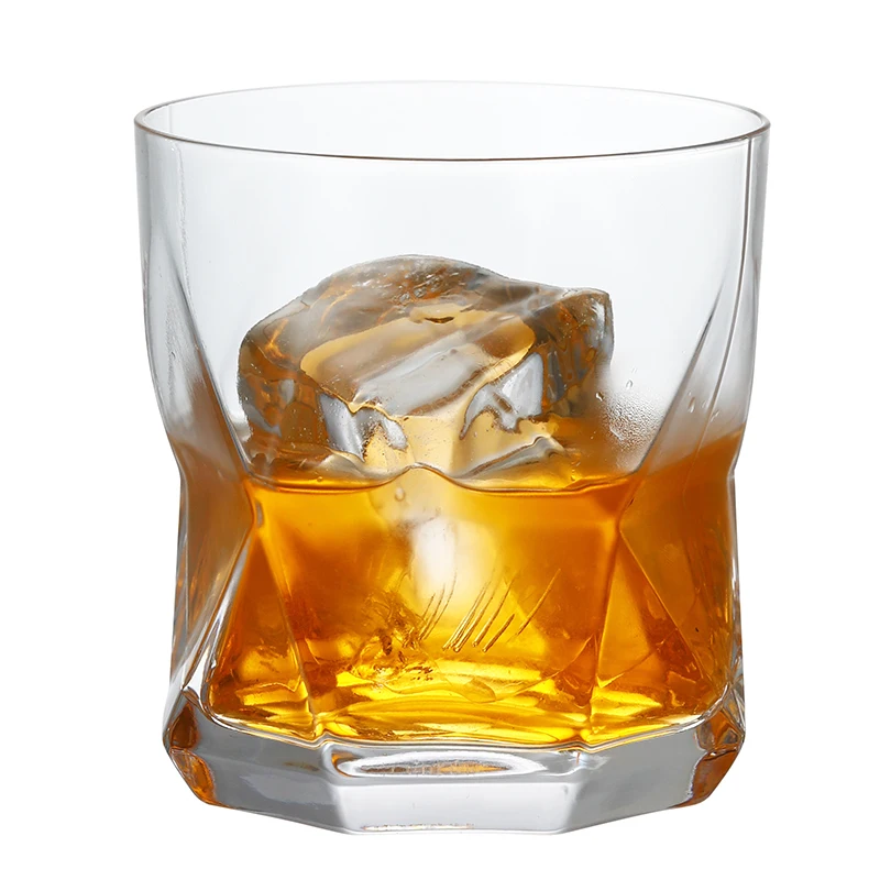 Whiskey Glass, Old Fashioned Rocks Glasses Tumblers, Glassware for Cocktail Scotch, Bourbon, Gin, Voldka, Brandy thumbnail 2