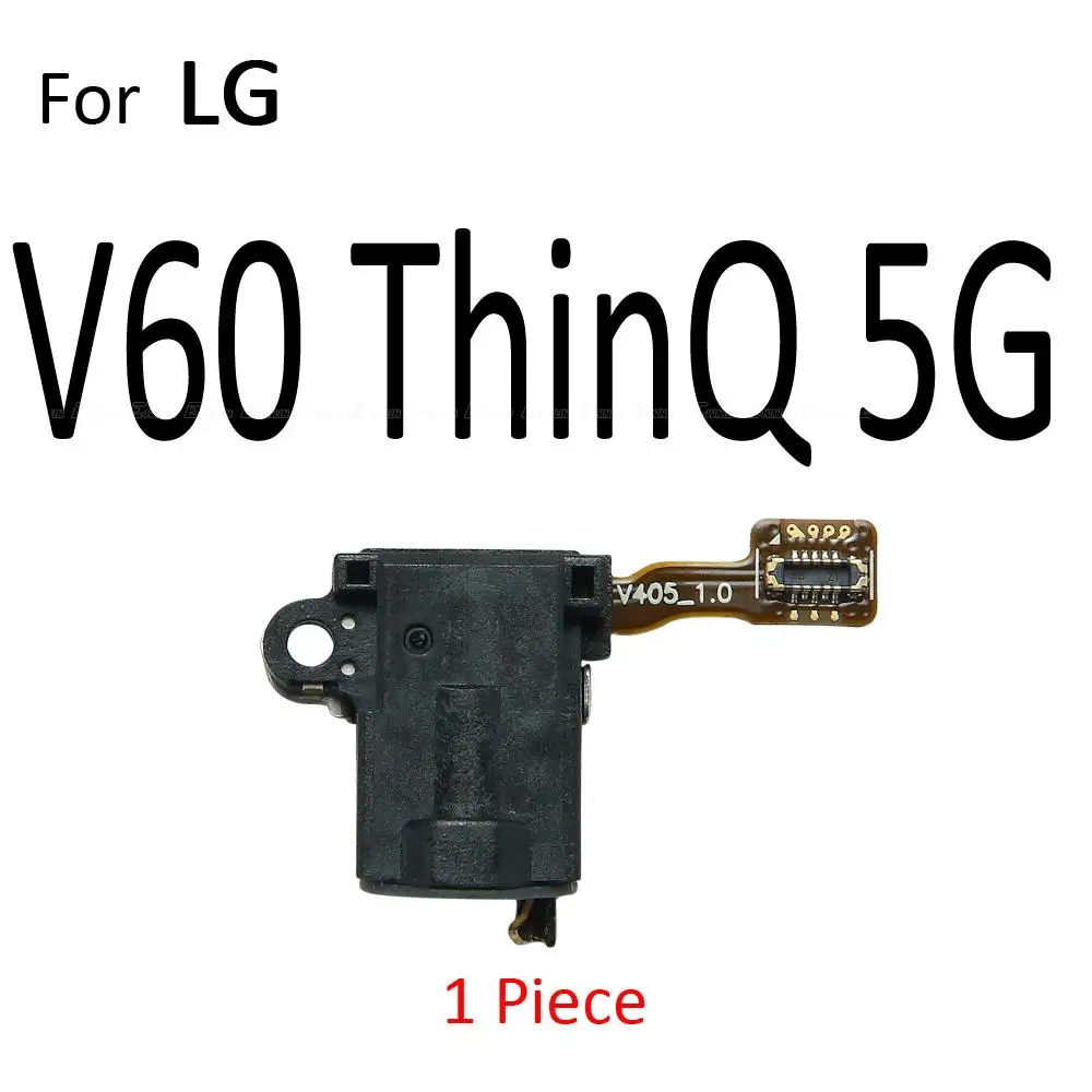 Ear Earphone Jack Audio Flex Cable For LG V20 V30 V30S Plus V35 V40 V50 V50S V60 ThinQ 5G Headphone Port Connector Repair Parts thumbnail 5