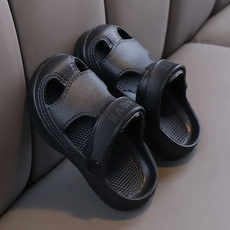 Summer New Baby Hole Shoes 2021 Children Nice Non -slip Soft Floor Old Boys Girl Beach Sandals 1 -5 Years thumbnail 3