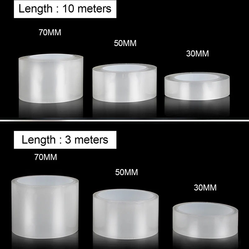 Car Transparent Threshold Film Car Sticker Door Edge Scratchproof Protector Anti-Dust Nano Tape Auto Bumper Strip Car Detailing thumbnail 2
