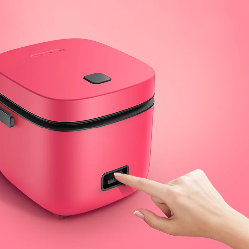Mini Rice Cooker Multi-function Single Electric Rice Cooker Non-Stick Household Small Cooking Machine Make Porridge Soup 1.2L EU thumbnail 4