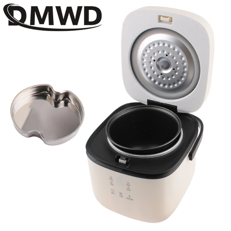 Mini Rice Cooker Multi-function Single Electric Rice Cooker Non-Stick Household Small Cooking Machine Make Porridge Soup 1.2L EU thumbnail 6