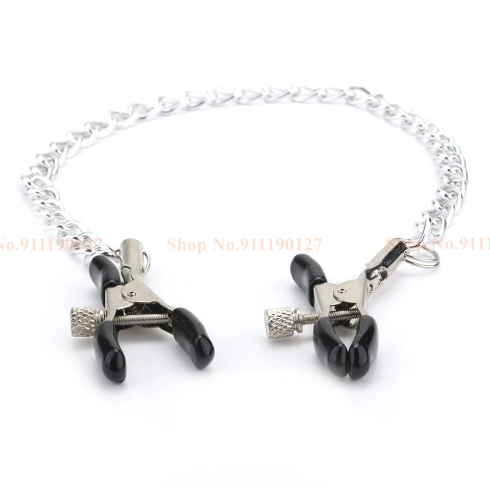 Sex Toys Slave Leather Collar Nipple Clitoris Chain Bdsm Bondage Adults Products Erotic Accessories Sex Toys For Couples Woman thumbnail 4