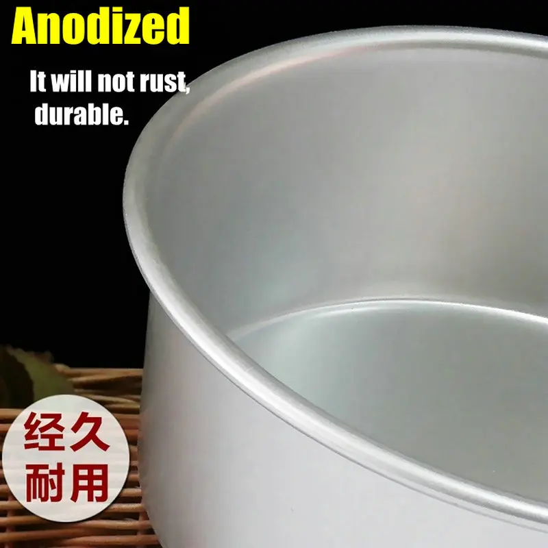 Aluminum Alloy Die Round 4/5/6/7/8/9/10 Inch Cake Mold Cake Template Baking Dish Baking Mould Pan Pattern Bakeware Tool cozinha thumbnail 6