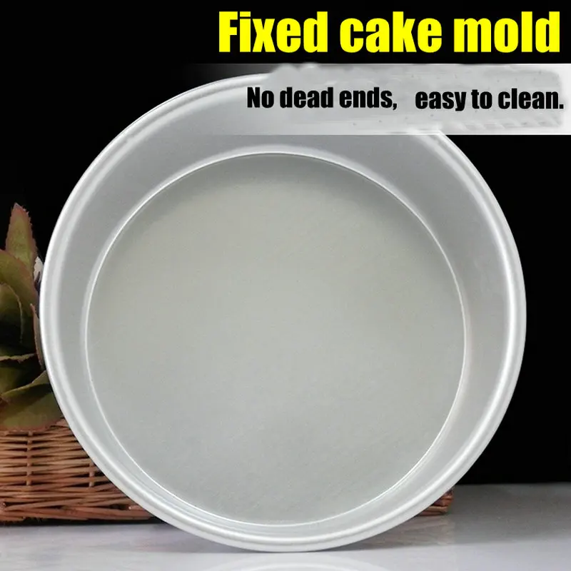 Aluminum Alloy Die Round 4/5/6/7/8/9/10 Inch Cake Mold Cake Template Baking Dish Baking Mould Pan Pattern Bakeware Tool cozinha thumbnail 4
