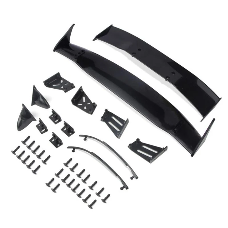 1/10 RC car Accessories Parts 1/10 RC Drift Car Wing Series Plastic Spoiler thumbnail 2
