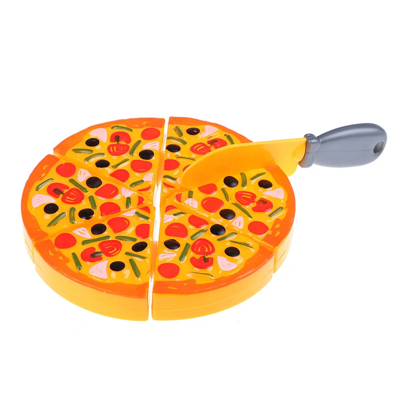 Kids Simulation Food Kitchen Toy Pretend Play Cooking Toys Cookware Pot Hamburger Hot dog Fries Pizza Interactive Toys For Girls thumbnail 6