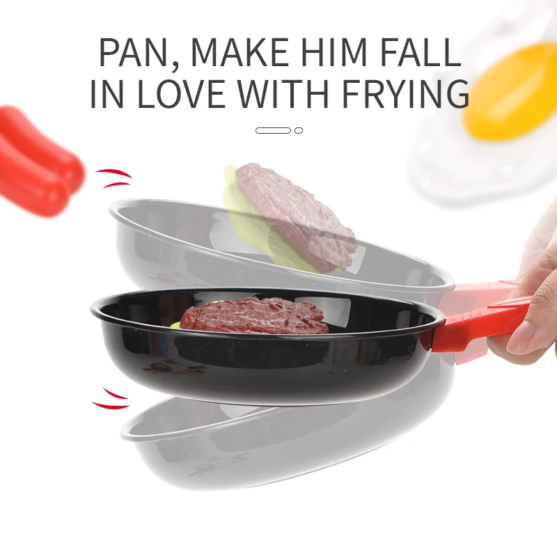 Kids Simulation Food Kitchen Toy Pretend Play Cooking Toys Cookware Pot Hamburger Hot dog Fries Pizza Interactive Toys For Girls thumbnail 2