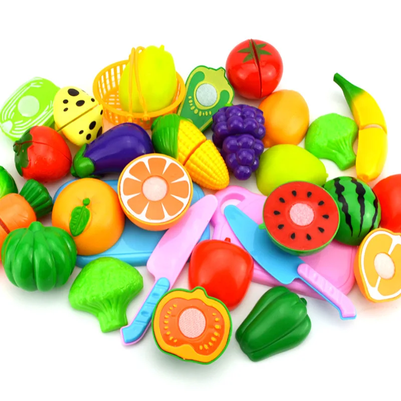 Kids Simulation Food Kitchen Toy Pretend Play Cooking Toys Cookware Pot Hamburger Hot dog Fries Pizza Interactive Toys For Girls thumbnail 5