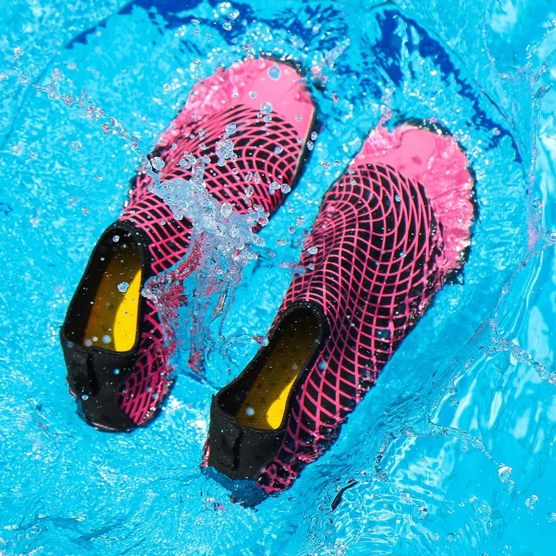 Lightweight Mens Aqua Shoes Quick-drying Wading Shoes Outdoor Beach Shoes Woman Flats Slip On Yoga Shoes Surfing Diving Unisex thumbnail 6