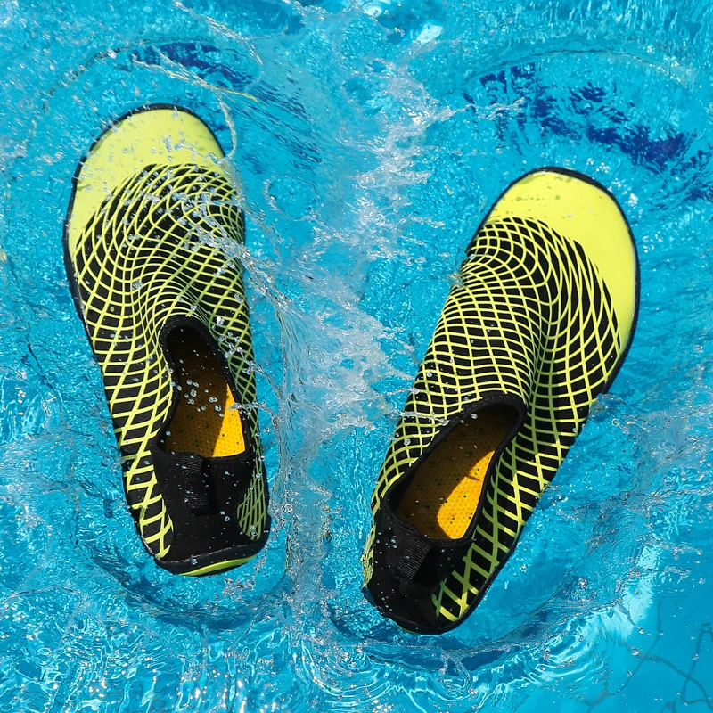 Lightweight Mens Aqua Shoes Quick-drying Wading Shoes Outdoor Beach Shoes Woman Flats Slip On Yoga Shoes Surfing Diving Unisex thumbnail 5