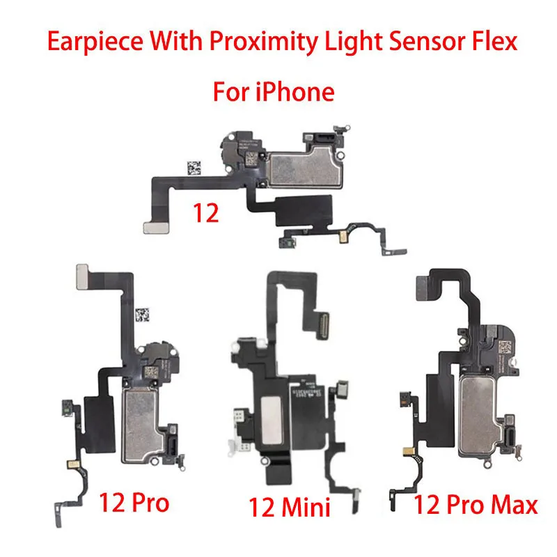 Earpiece With Proximity Light Sensor Flex Cable For iPhone 11 Pro max Ear Speaker Replacement Parts thumbnail 3