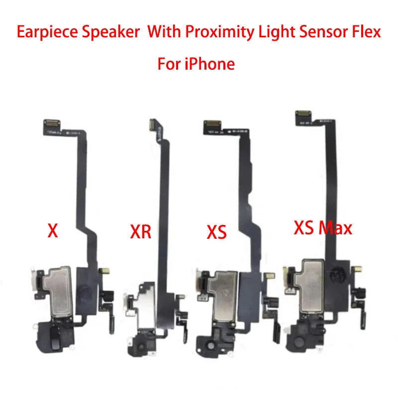 Earpiece With Proximity Light Sensor Flex Cable For iPhone 11 Pro max Ear Speaker Replacement Parts thumbnail 2