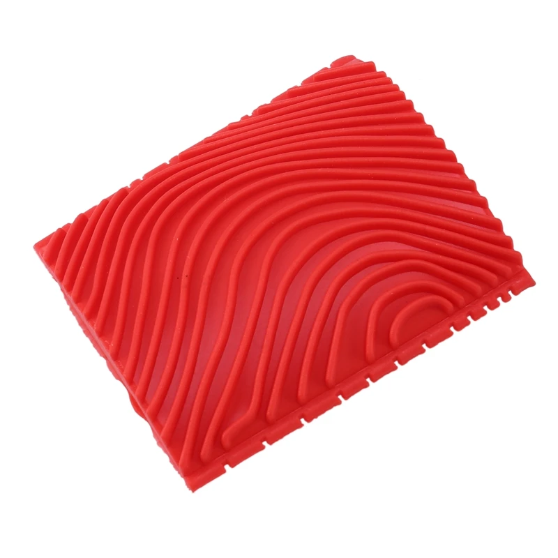 4PCS Wood Graining Tool Set Rubber Wood Graining Pattern Wall Paint Painting Tool for Wall Painting Decoration DIY thumbnail 5