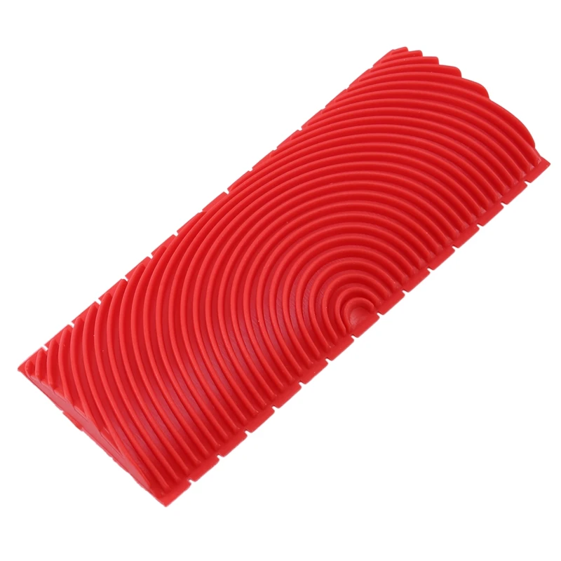 4PCS Wood Graining Tool Set Rubber Wood Graining Pattern Wall Paint Painting Tool for Wall Painting Decoration DIY thumbnail 6