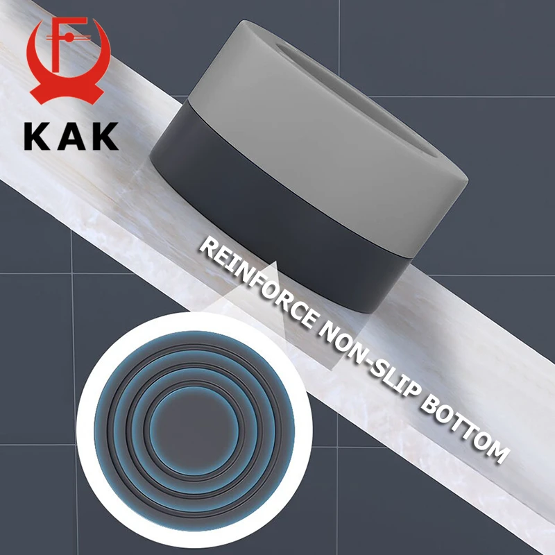 KAK 4PCS Anti Vibration Pads Washer Feet Pad Universal Washing Machine Anti-Skid Roller Kit Furniture Lifting Foot Base Elevate thumbnail 3