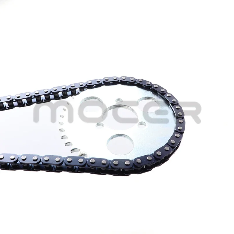 1 Set T8F Clutch Drum Gear Box Sprocket with chain for 33cc-49cc Ty Rod II Go Kart Mini Moto Dirt Bike Scooter Xtreme ATV buggy thumbnail 3