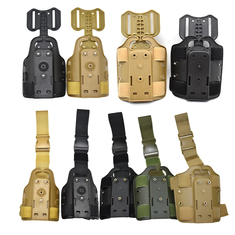 Tactical Drop Leg Platform for Pistol Holster Drop Leg Adapter Thigh Panel Paddle Hunting Accessories