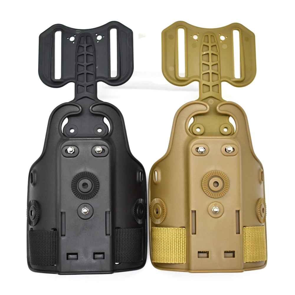 Tactical Drop Leg Platform for Pistol Holster Drop Leg Adapter Thigh Panel Paddle Hunting Accessories thumbnail 2