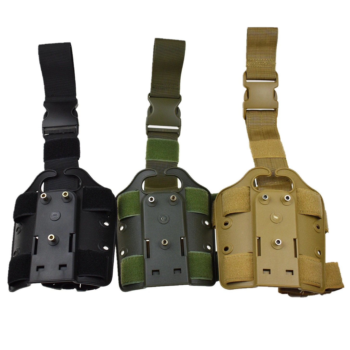 Tactical Drop Leg Platform for Pistol Holster Drop Leg Adapter Thigh Panel Paddle Hunting Accessories thumbnail 3