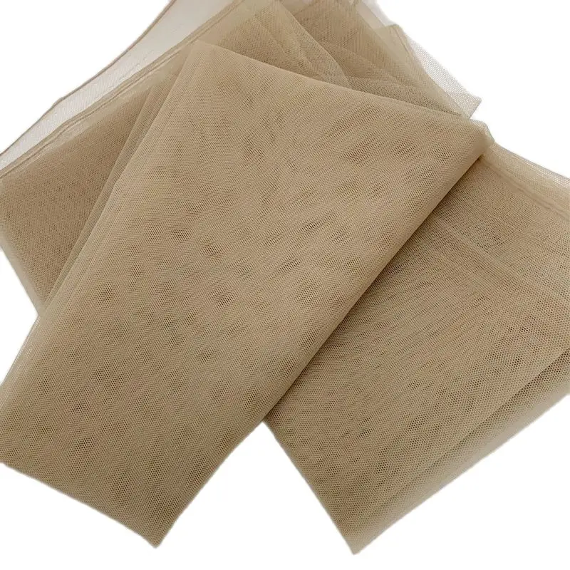 1 yard Cheap Invisible Lace Net for Wig Making China lace Wig Making Net Hair Net for New USER thumbnail 2
