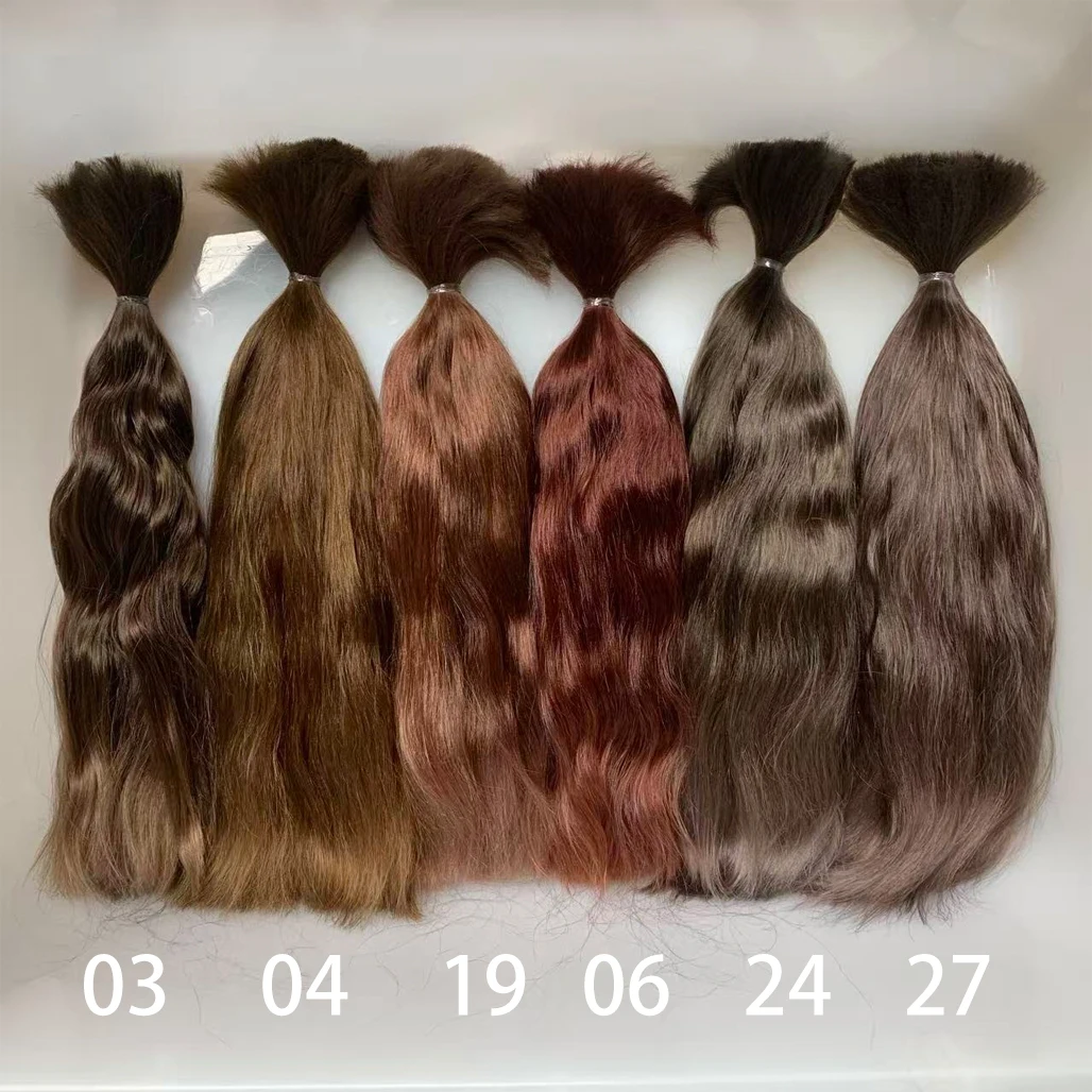 witdiy/23-26cm/mohair doll hair/organic hair/mohair hair bundles/Schengen hair/reborn doll wig/Blythe hair/mohair wig thumbnail 2