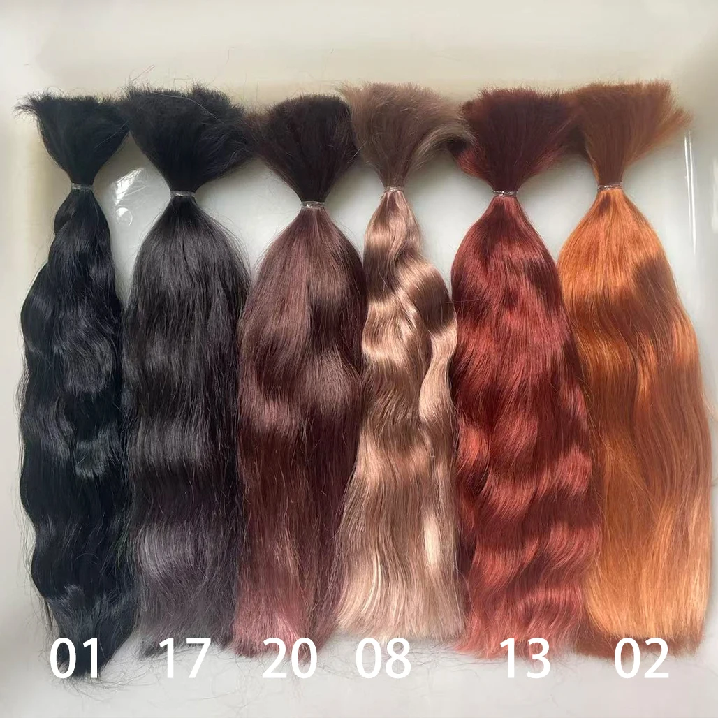 witdiy/23-26cm/mohair doll hair/organic hair/mohair hair bundles/Schengen hair/reborn doll wig/Blythe hair/mohair wig thumbnail 4