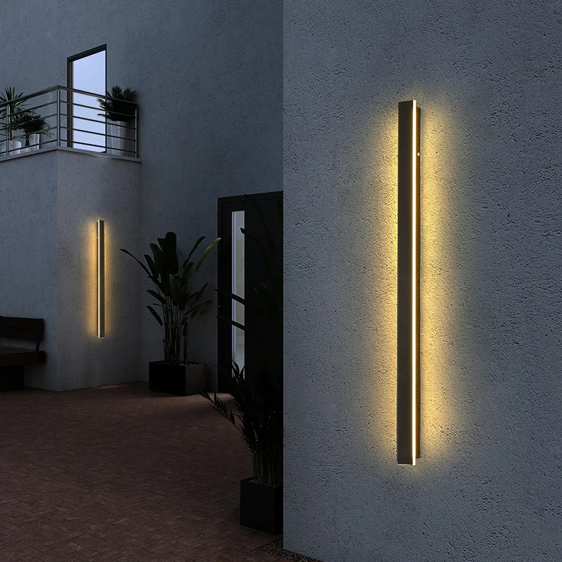 LED Outdoor Wall Light Modern Waterproof IP65 villa Porch Garden patio exterio Wall Lamp Rainproof in front of garage door Lamp thumbnail 5