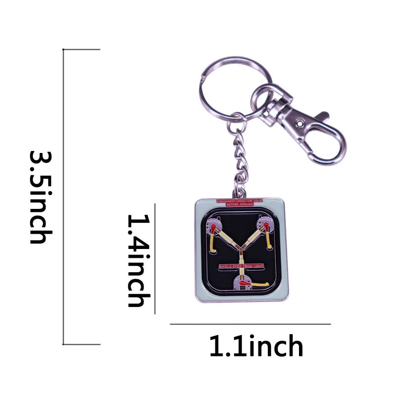 Back to the Future Flux Capacitor Keychain won't turn your car into a time machine, but it'll give u a fun way to track keys! thumbnail 3