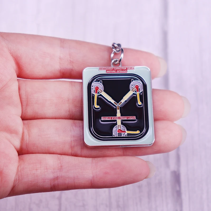 Back to the Future Flux Capacitor Keychain won't turn your car into a time machine, but it'll give u a fun way to track keys! thumbnail 2
