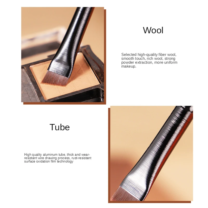 5/10/20/50 Pcs Brow Contour Makeup Brushes Eyebrow Eyeliner Brush Professional Super Thin Angled Liner Eye Brush Make Up Tools thumbnail 4