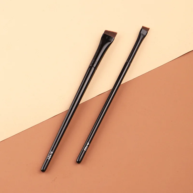 5/10/20/50 Pcs Brow Contour Makeup Brushes Eyebrow Eyeliner Brush Professional Super Thin Angled Liner Eye Brush Make Up Tools thumbnail 6