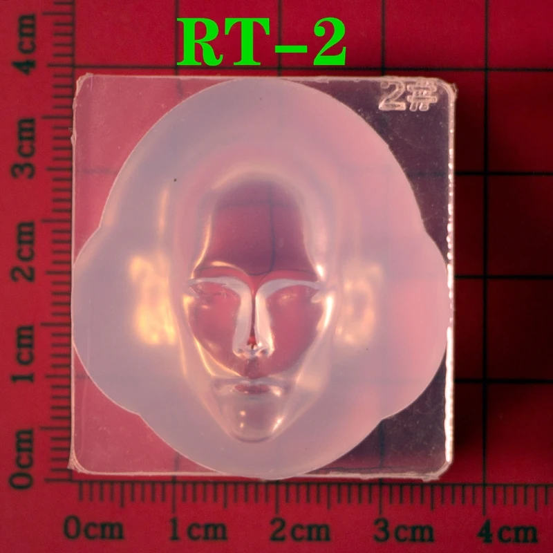 Human Face 3D Doll Epoxy Resin Mold Aromatherapy Plaster Silicone Mould DIY Dolls Face Clay Chocolate Molds Baking Tools Crafts thumbnail 4