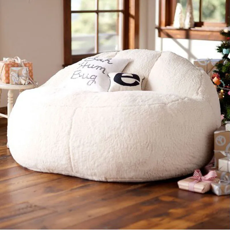 2021 New Bean Bag Sofa Bed Pouf No Filling Stuffed Giant Beanbag Ottoman Relax Lounge Chair Tatami Futon Floor Seat Furniture thumbnail 3