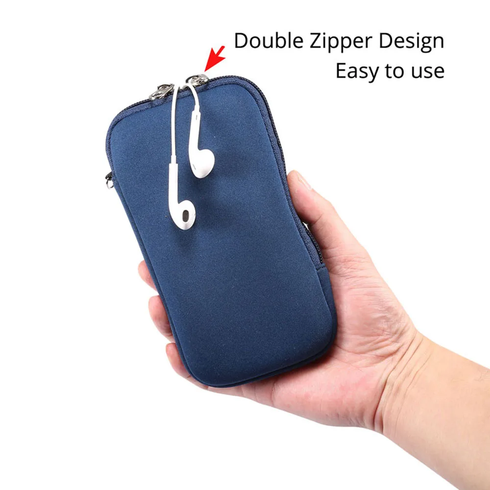 Universal 4.7-7.2 Inch Waterproof Phone Bag Pouch for iPhone Samsung Huawei Xiaomi Shockproof Cellphone Case with Shoulder Strap thumbnail 4