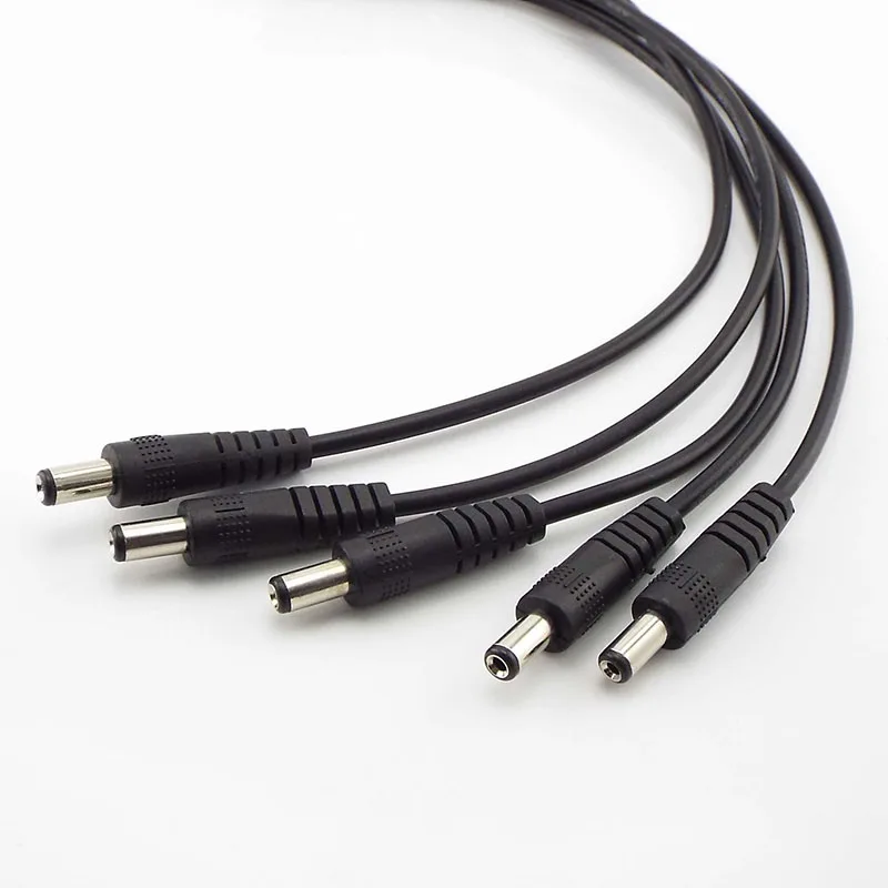 12V 3A DC male to male Power supply diy cord cable 5.5 x 2.1mm Male CCTV Adapter Connector Power Extension Cords 0.5M/1M/2M thumbnail 6