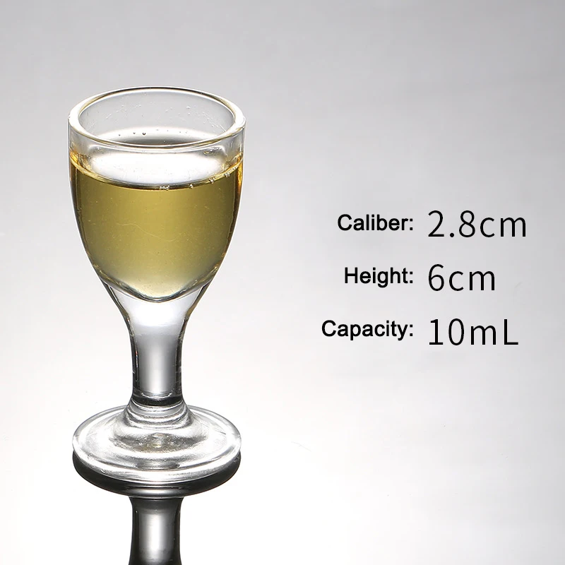 Chinese styl Style Drinking Glass Bar Party Glass Tumblers Vodka Tequila Cordial Espresso Liqueur Shot Glasses Kitchen Drinkware thumbnail 2