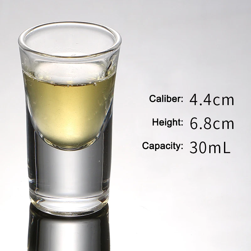 Chinese styl Style Drinking Glass Bar Party Glass Tumblers Vodka Tequila Cordial Espresso Liqueur Shot Glasses Kitchen Drinkware thumbnail 3