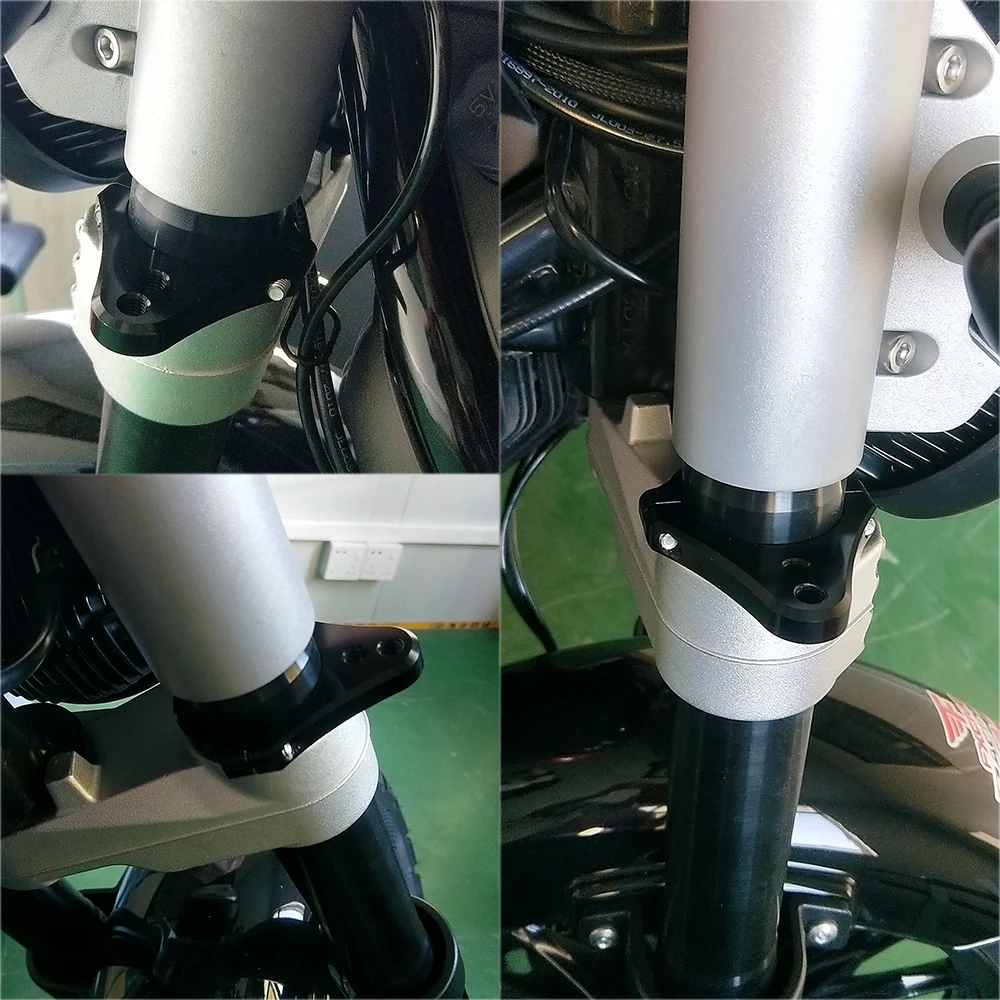 Universal Motorcycle Aluminium Steering Damper Fork Frame Mounting Clamp Bracket 30mm 32mm 33mm 35mm 37mm 38mm 39mm 40 45-60mm thumbnail 6