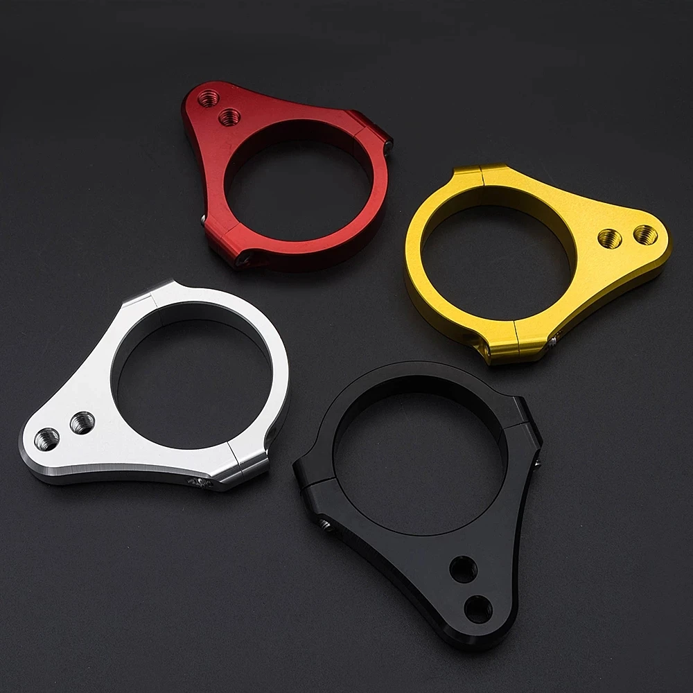 Universal Motorcycle Aluminium Steering Damper Fork Frame Mounting Clamp Bracket 30mm 32mm 33mm 35mm 37mm 38mm 39mm 40 45-60mm thumbnail 3