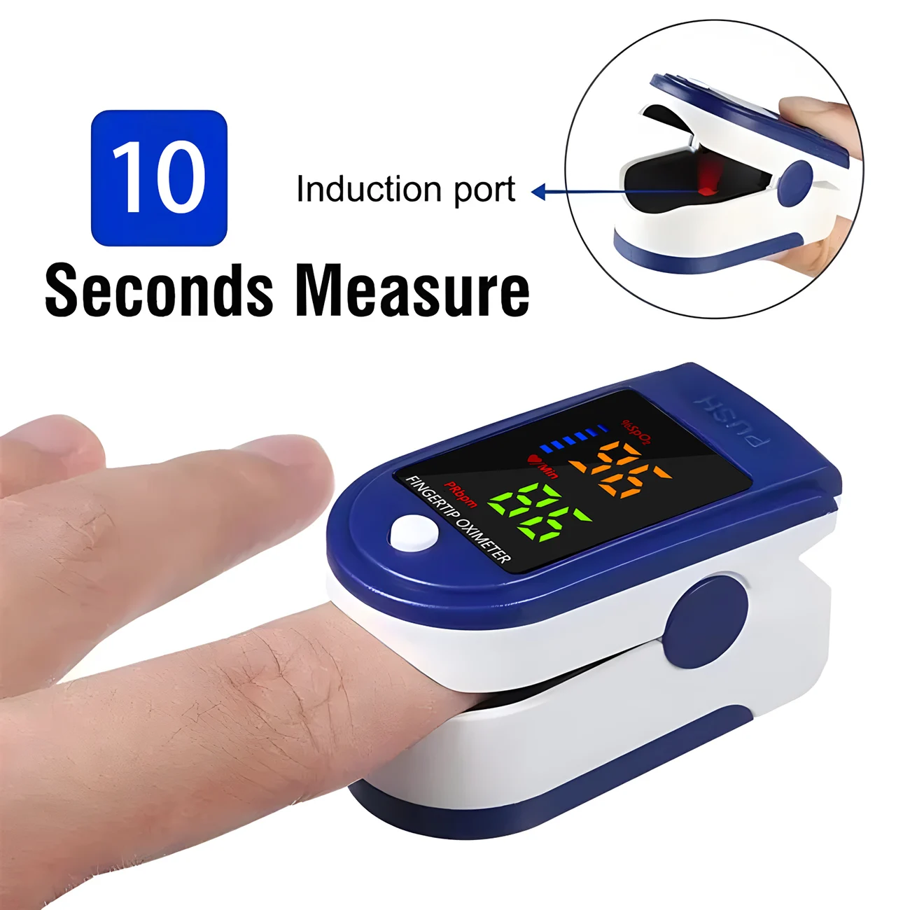 Medical Household Infrared Fever Thermometer Digital Baby Adult Non-contact Laser Body Temperature Ear Thermometer/Oximeter thumbnail 6